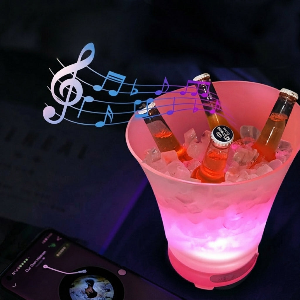 Premium LED posuda (7 L) sa zvučnikom