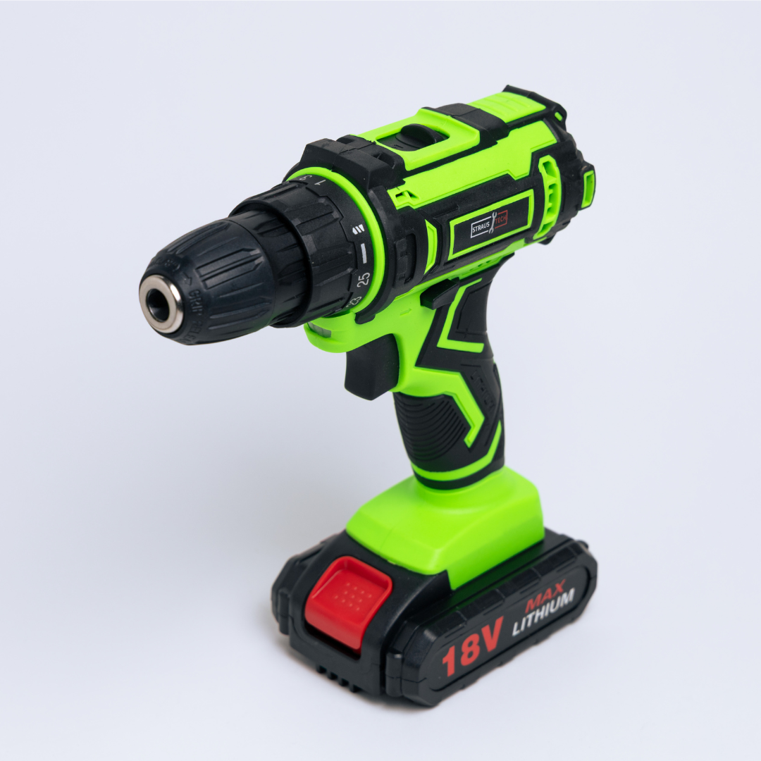 AKU BUŠILICA 18V SA 2 BATERIJE | STRAUSTECH