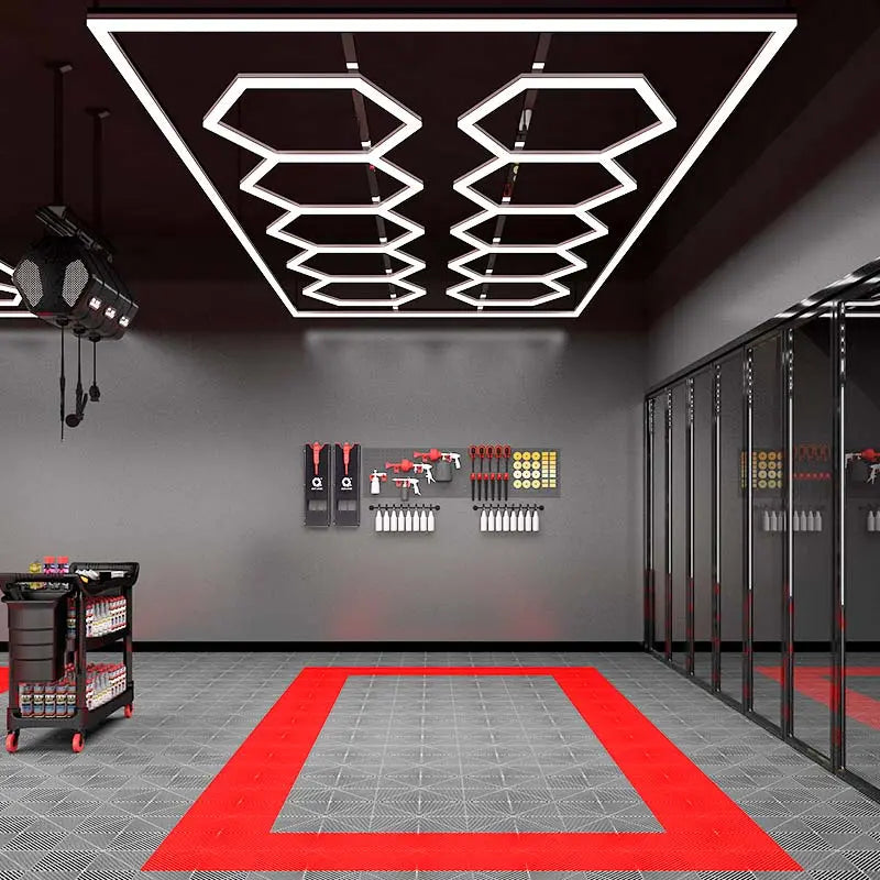 HEXAGON led rasvjeta - 244x485 cm