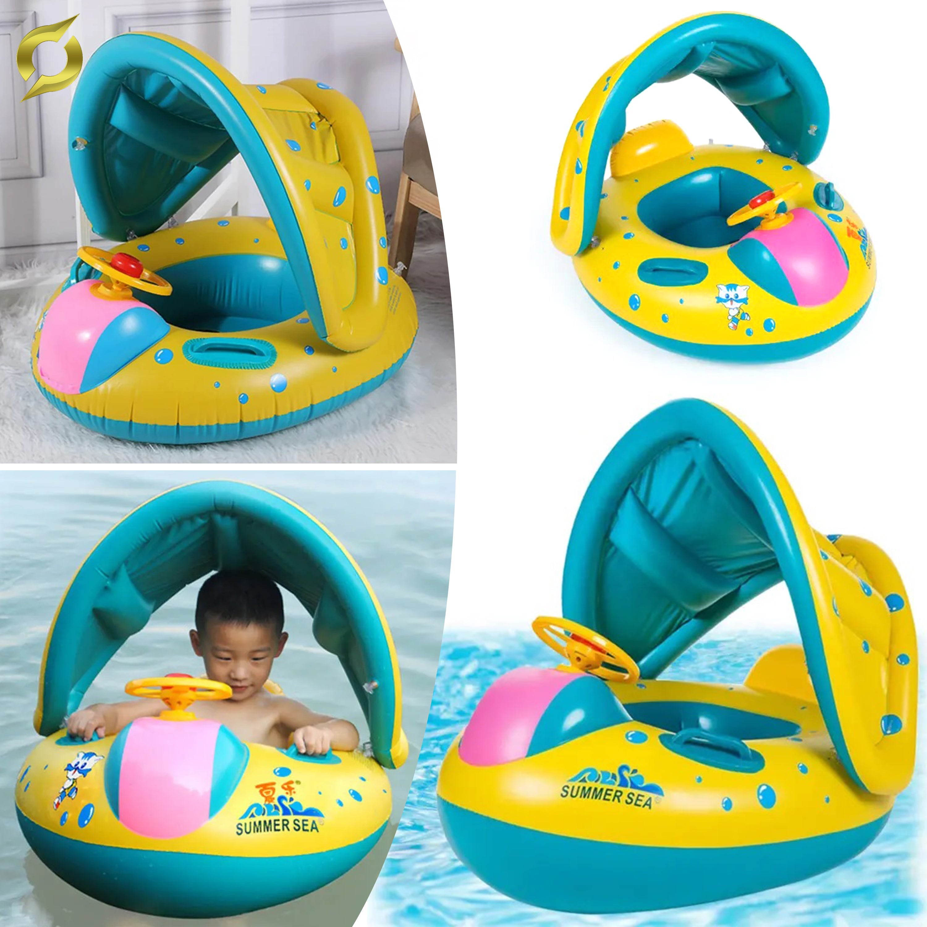 DJEČJI BRODIĆ NA NAPUHAVANJE