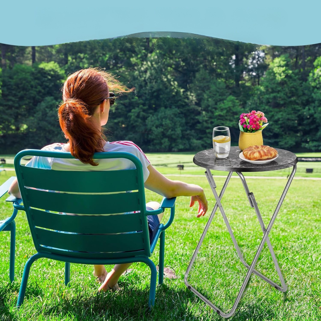 Luksuzni mramorni stol za terasu