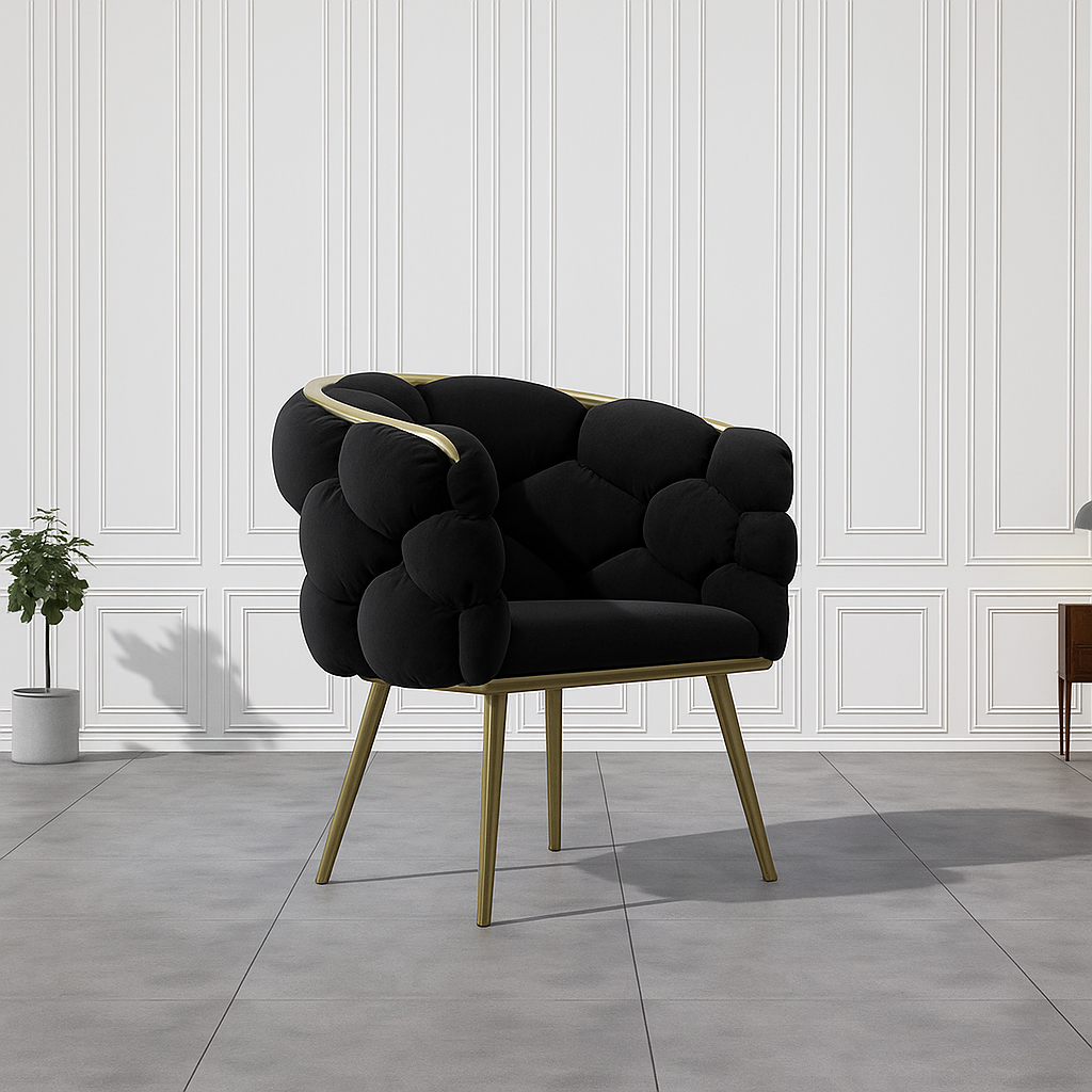 Lounge Chair - Baršunasta stolica