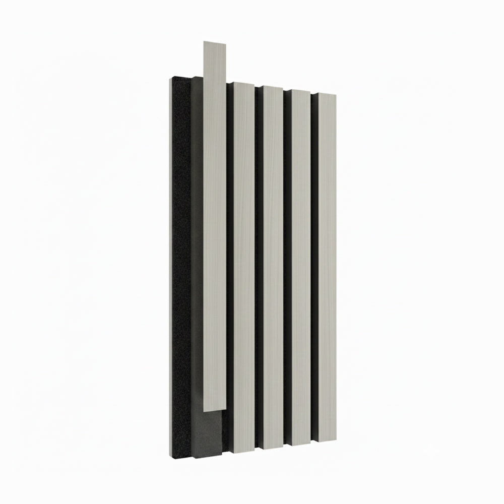 Drveni akustični panel - Sivi hrast - 280 cm