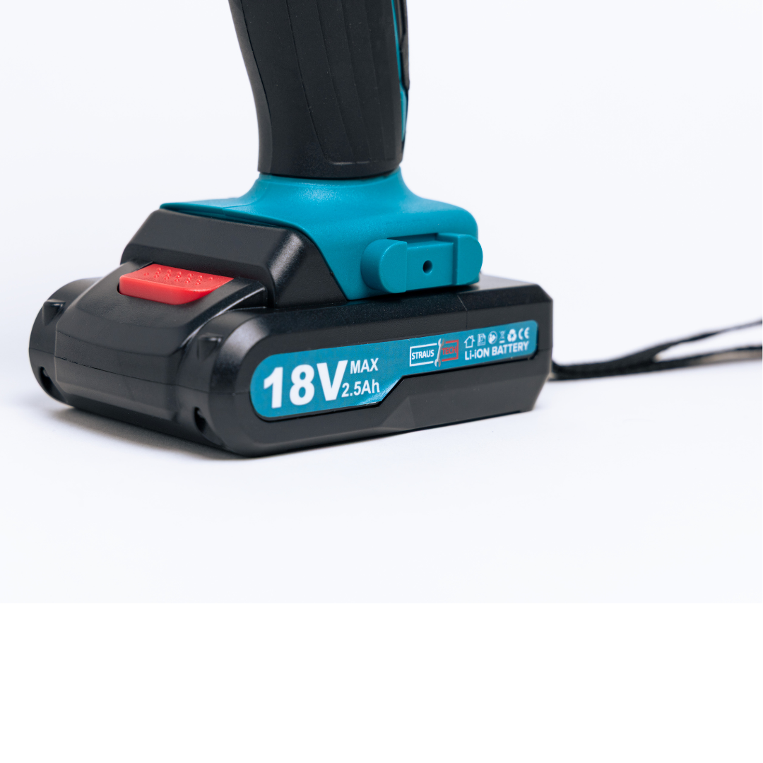 AKU BUŠILICA 18V SA 2 BATERIJE | STRAUSTECH