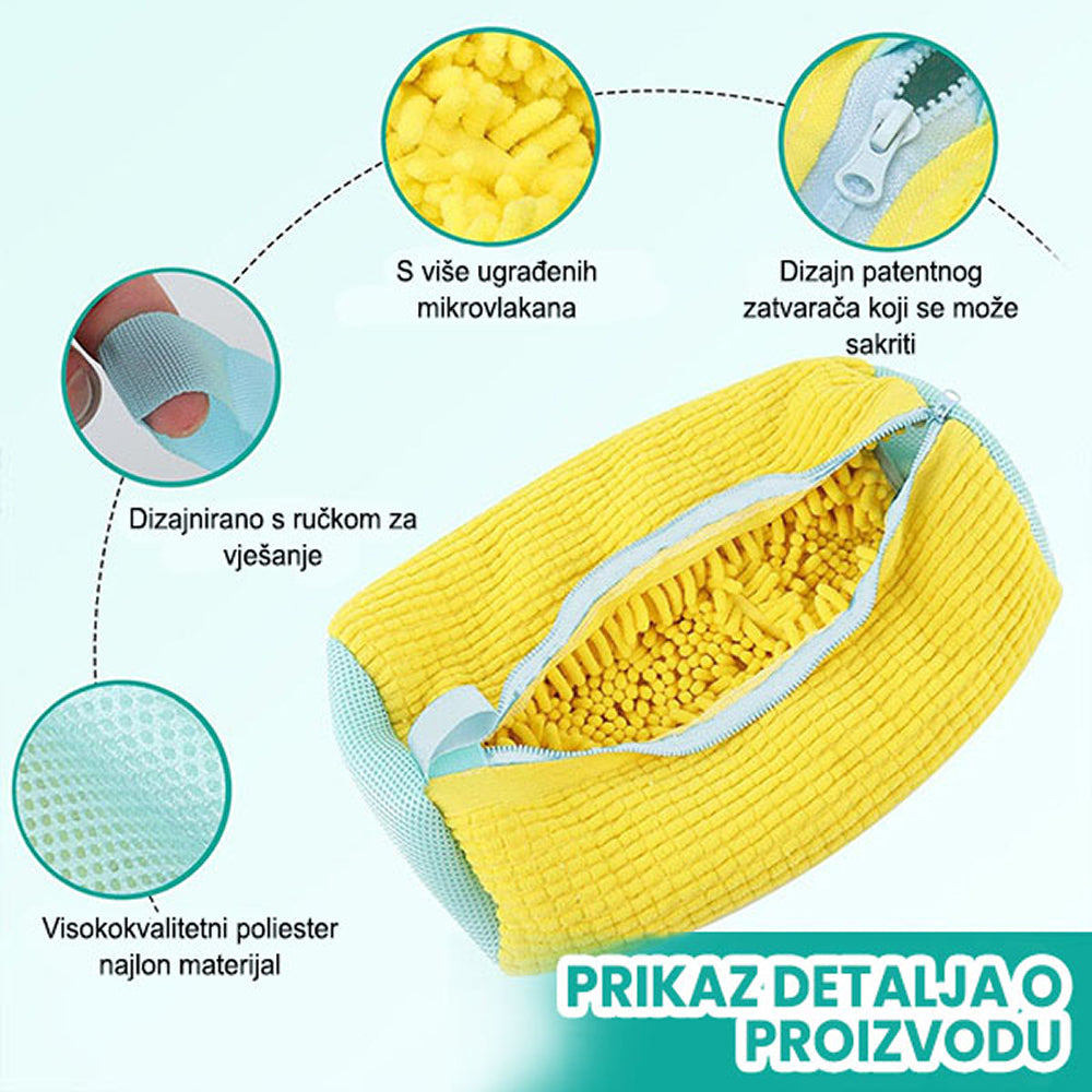 Vrećica za pranje cipela od mikrovlakana