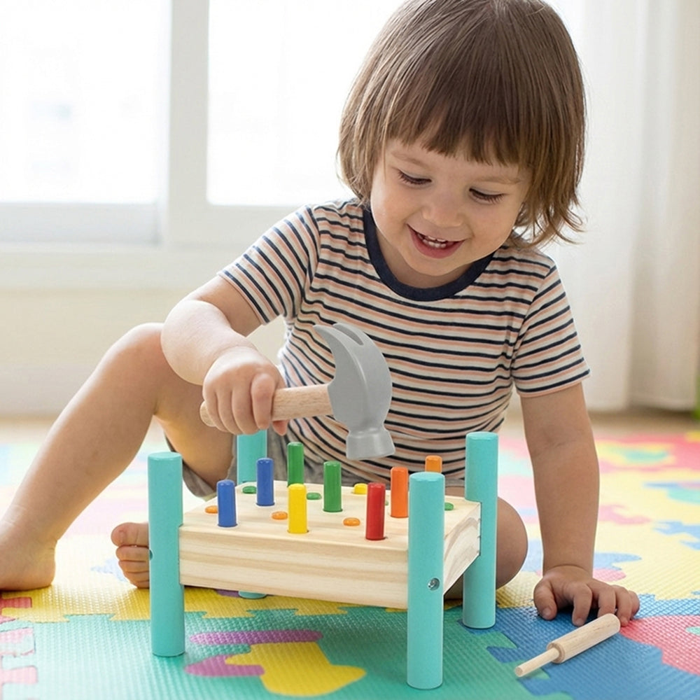 Drvena igra čavlićima i čekićem | NailPlay