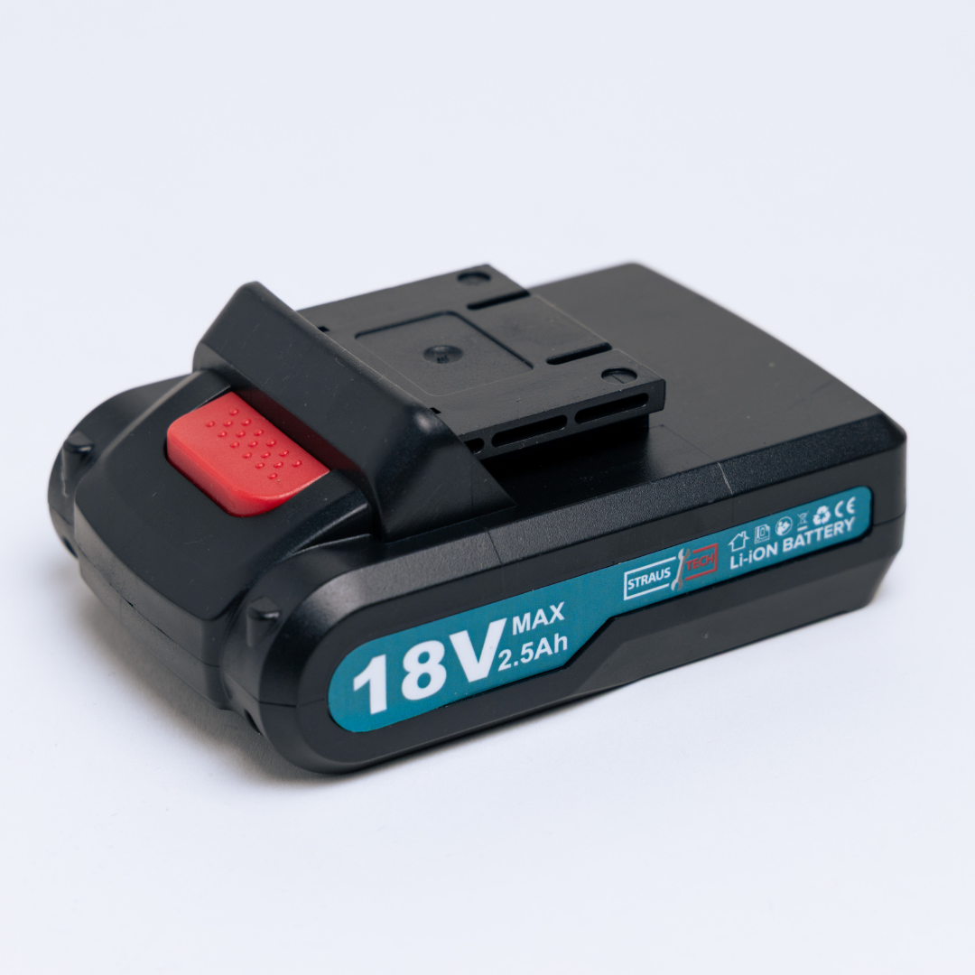 AKU BUŠILICA 18V SA 2 BATERIJE | STRAUSTECH