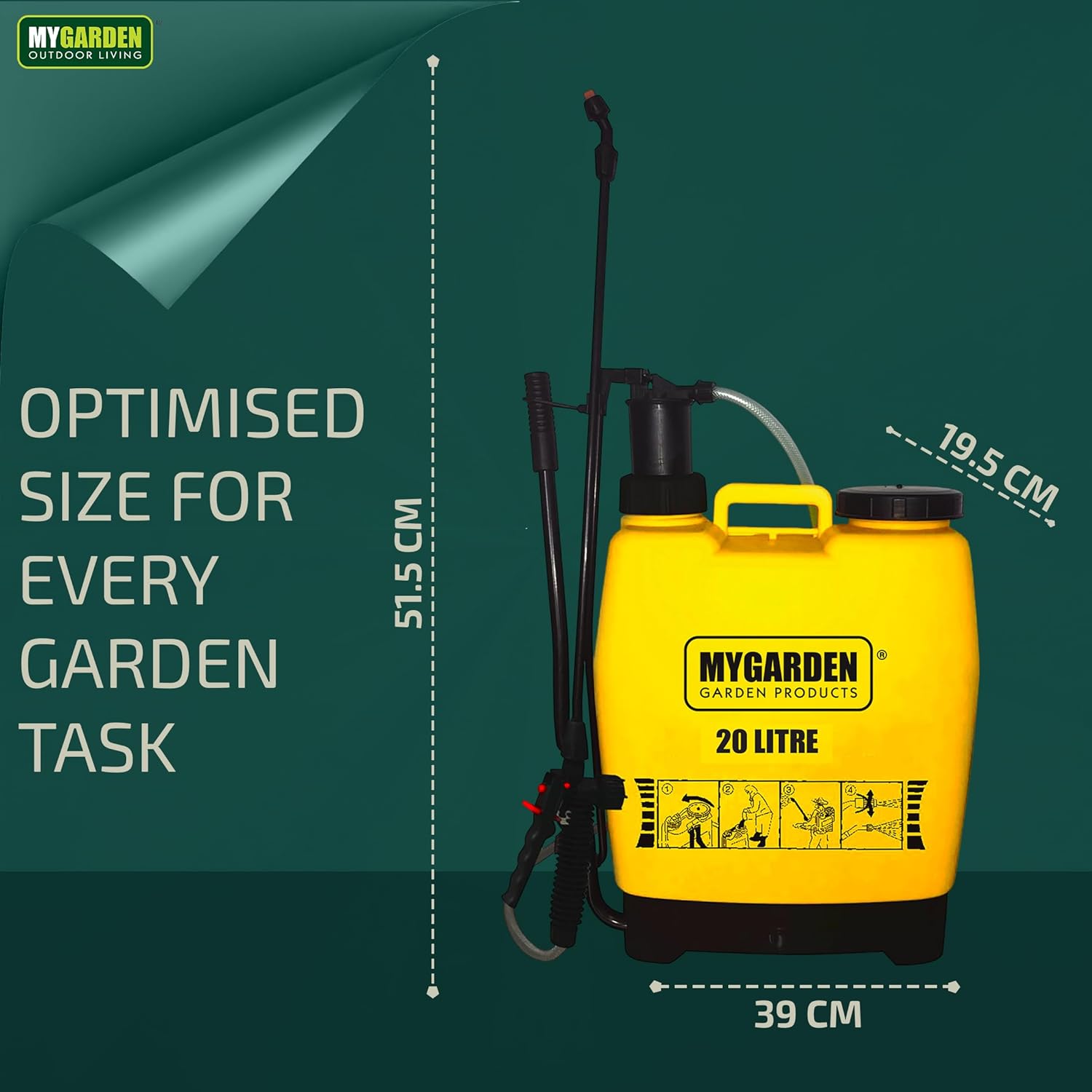 Leđna Prskalica za Herbicide 20L