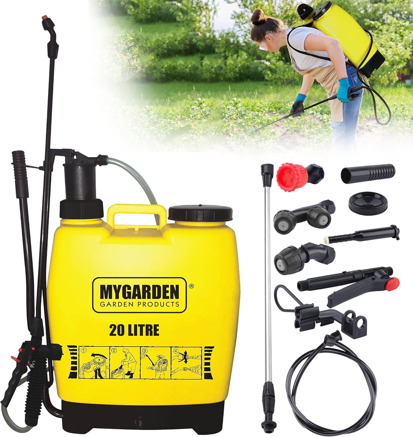 Leđna Prskalica za Herbicide 20L