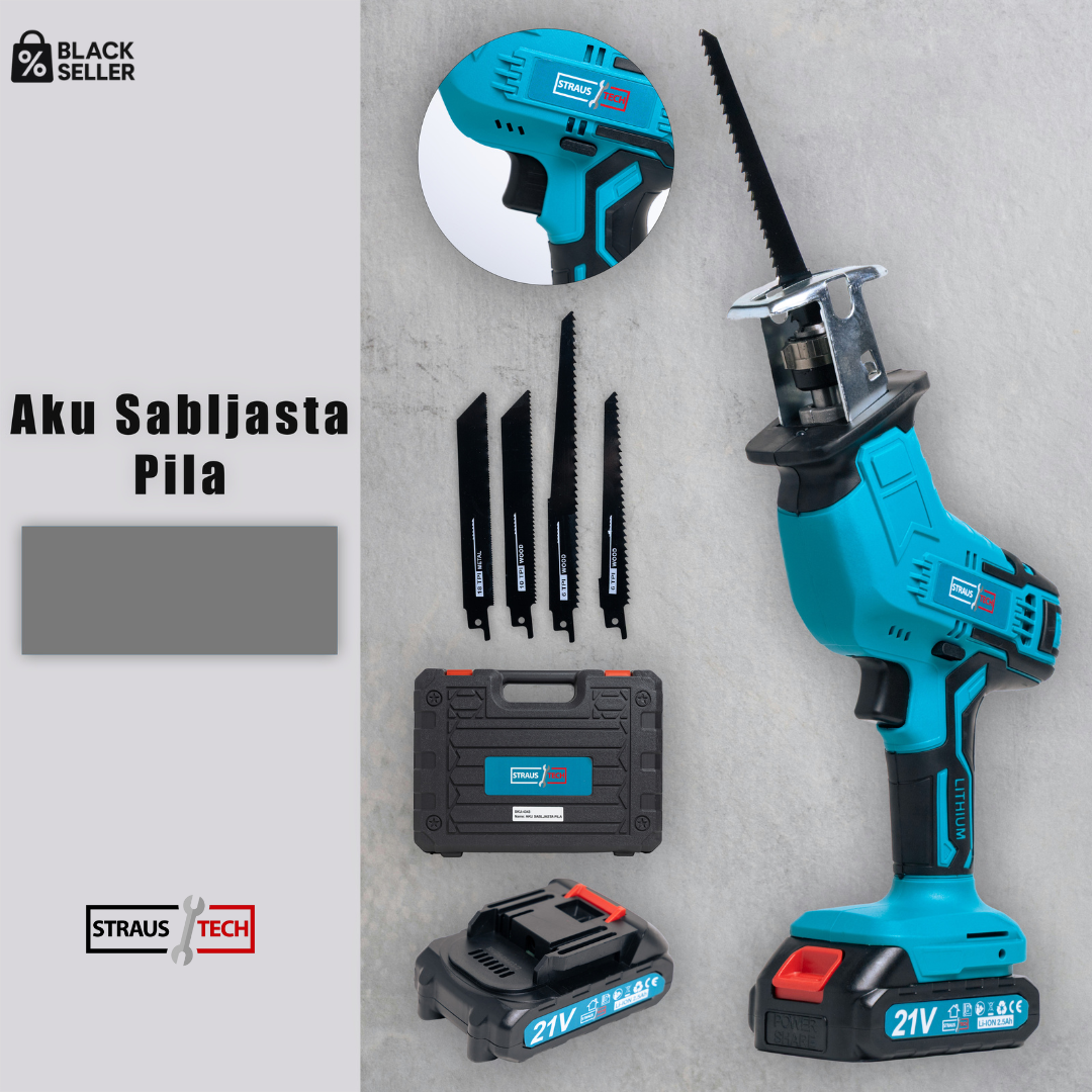 Akumulatorska Sabljasta Pila | STRAUSTECH
